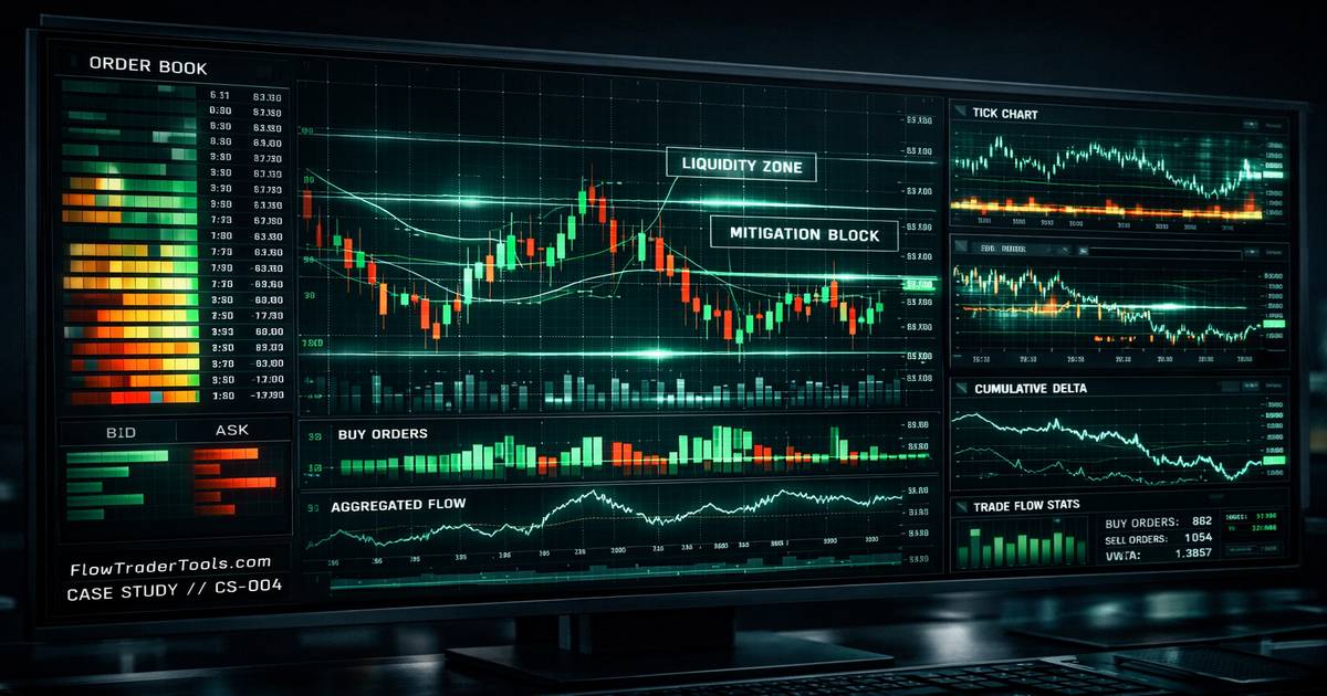 Algorithmic order flow matching, GBPUSD demand zone mitigations, and systemic multi-timeframe execution filters